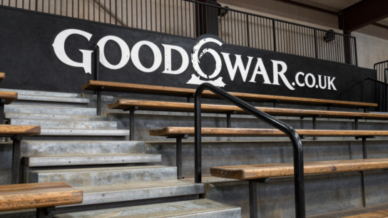 gym bleachers
