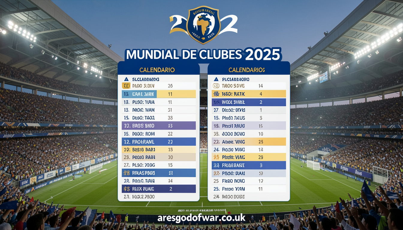 mundial de clubes 2025 calendario