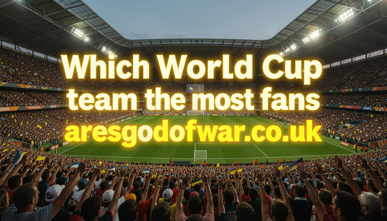 Which World Cup team has the most fans