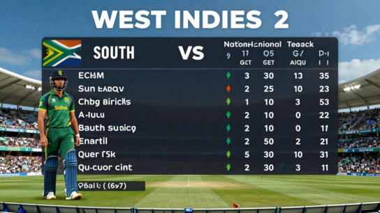 West Indies vs South Africa Match Scorecard