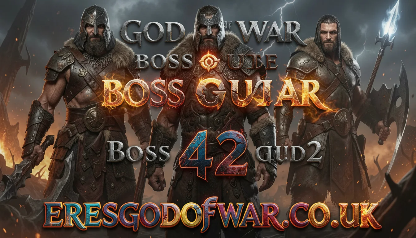 god of war boss guide 42