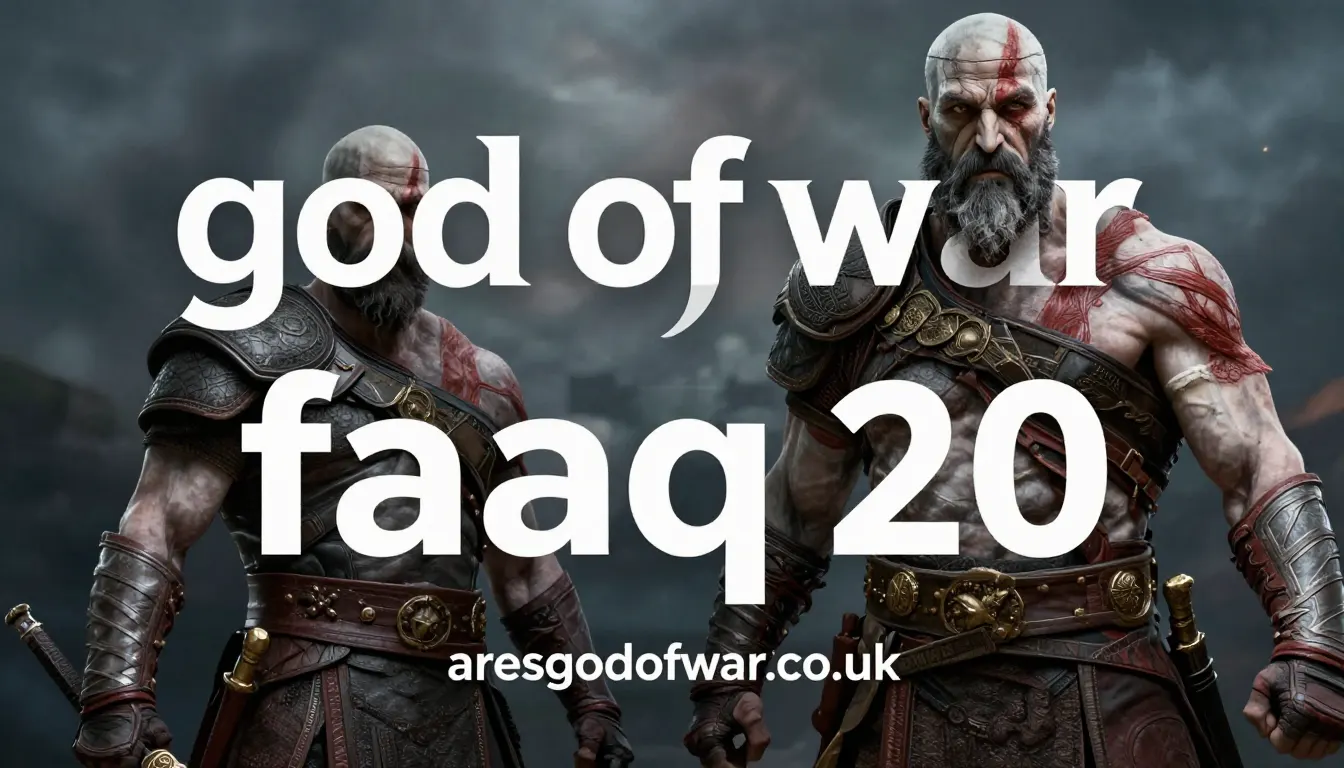 god of war faq 20